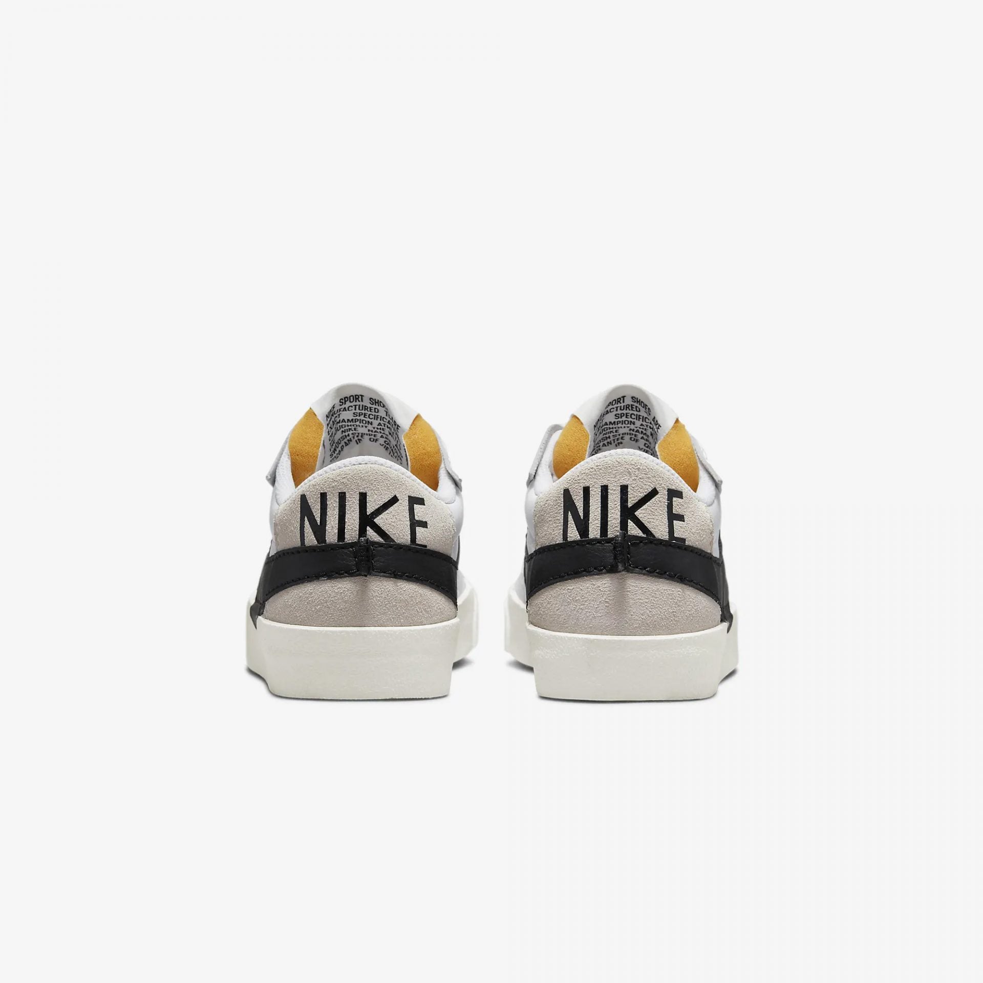 Buy Jumbo White and Black Nike Blazer Low '77 Shoes for Women