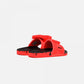 Adidas Originals | POUCHYLETTE SLIDES  { SOLAR RED