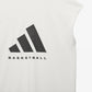 Adidas | BASKETBALL SLEEVELESS TEE  { CLOUD WHITE
