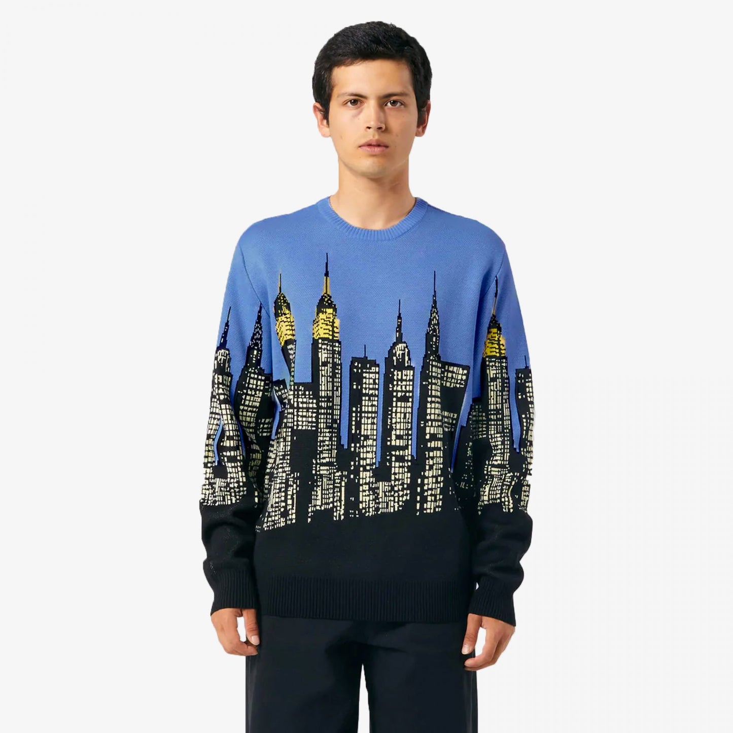 SKYLINE CREW SWEATER 'LIGHT BLUE'