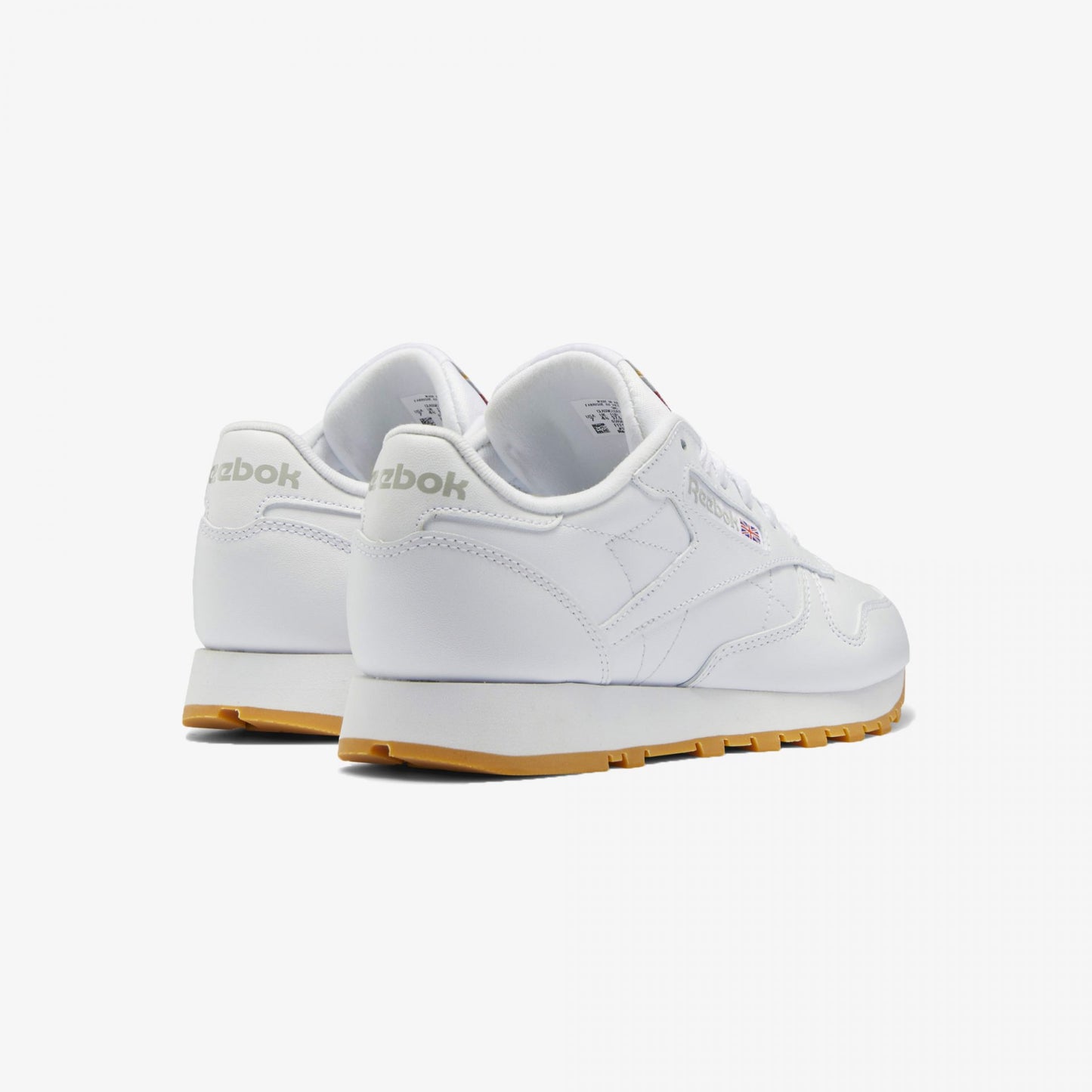 WMN'S CLASSIC LEATHER 'PURE GREY 3 / REEBOK RUBBER GUM-03'