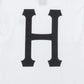 HUF | ESSENTIALS CLASSIC H TEE  { WHITE
