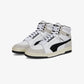 Puma | SLIPSTREAM MID HERITAGE  { WHITE/BLACK