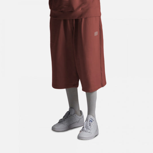 Superkicks | WIDE LEG CROPPED PANTS BRICK DUST