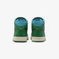 Jordan | AIR JORDAN 1 MID  { BLACK/LUCKY GREEN-AQUATONE-SAIL