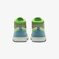Jordan | AIR JORDAN 1 ZOOM CMFT 2  { CERULEAN/GREEN STRIKE-OIL GREEN-PHANTOM