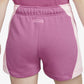 Nike | MID-RISE FLEECE SHORTS  { COSMIC FUCHSIA/PINK FOAM /COSMIC FUCHSIA