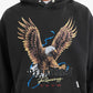 Represent | RACING TEAM EAGLE HOODIE  { BLACK