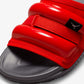 Nike | SUPER PLAY SLIDES  { UNIVERSITY RED / BLACK