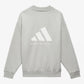 Adidas | BASKETBALL CREW SWEATSHIRT  { METAL GREY