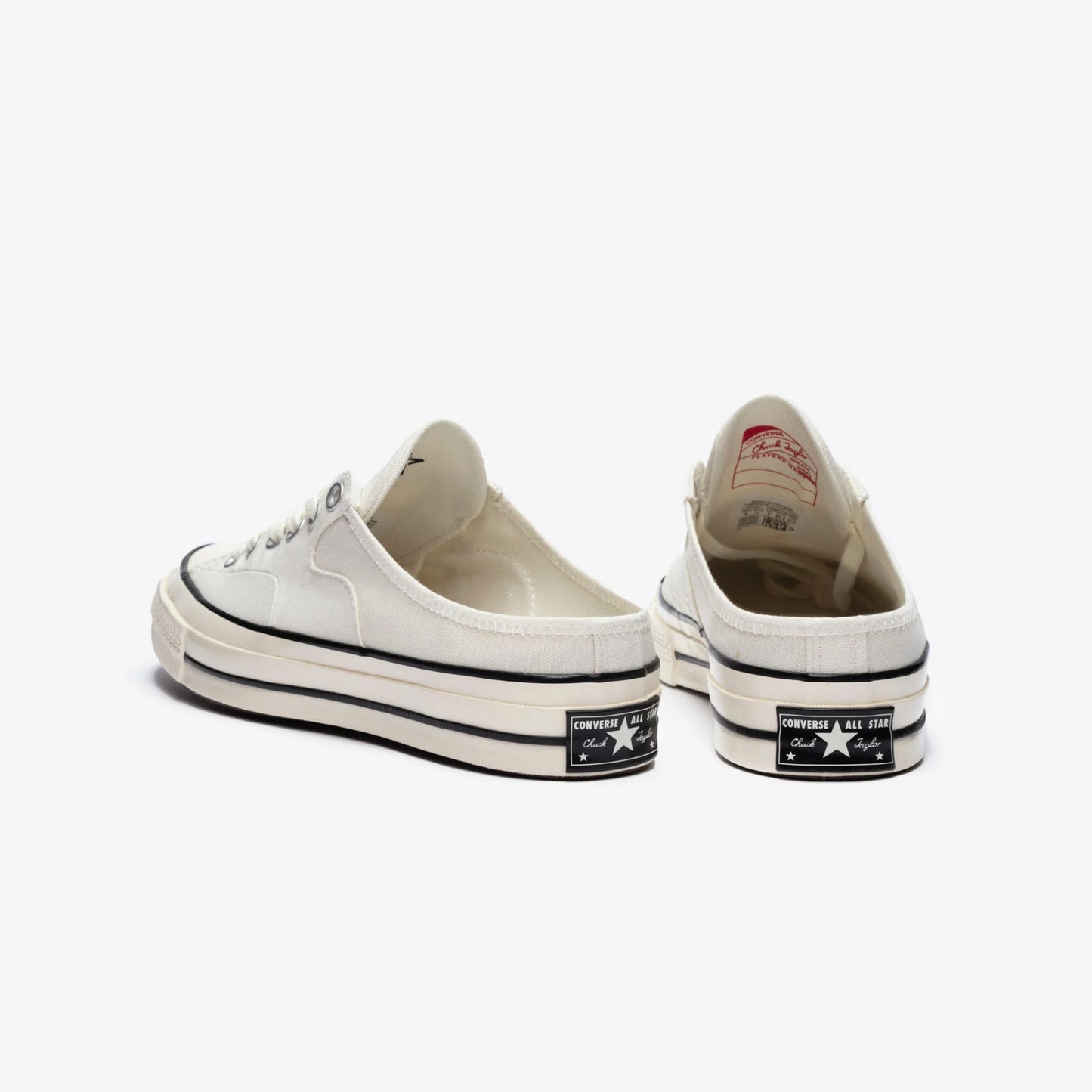CHUCK 70 MULE 'EGRET/BLACK'