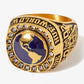 HUF | WORLDWIDE RING  { GOLD
