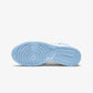 Nike | DUNK HIGH  { WHITE/ALUMINUM