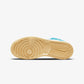 Jordan | AIR JORDAN 1 MID  { AQUATONE/CELESTIAL GOLD-WHITE
