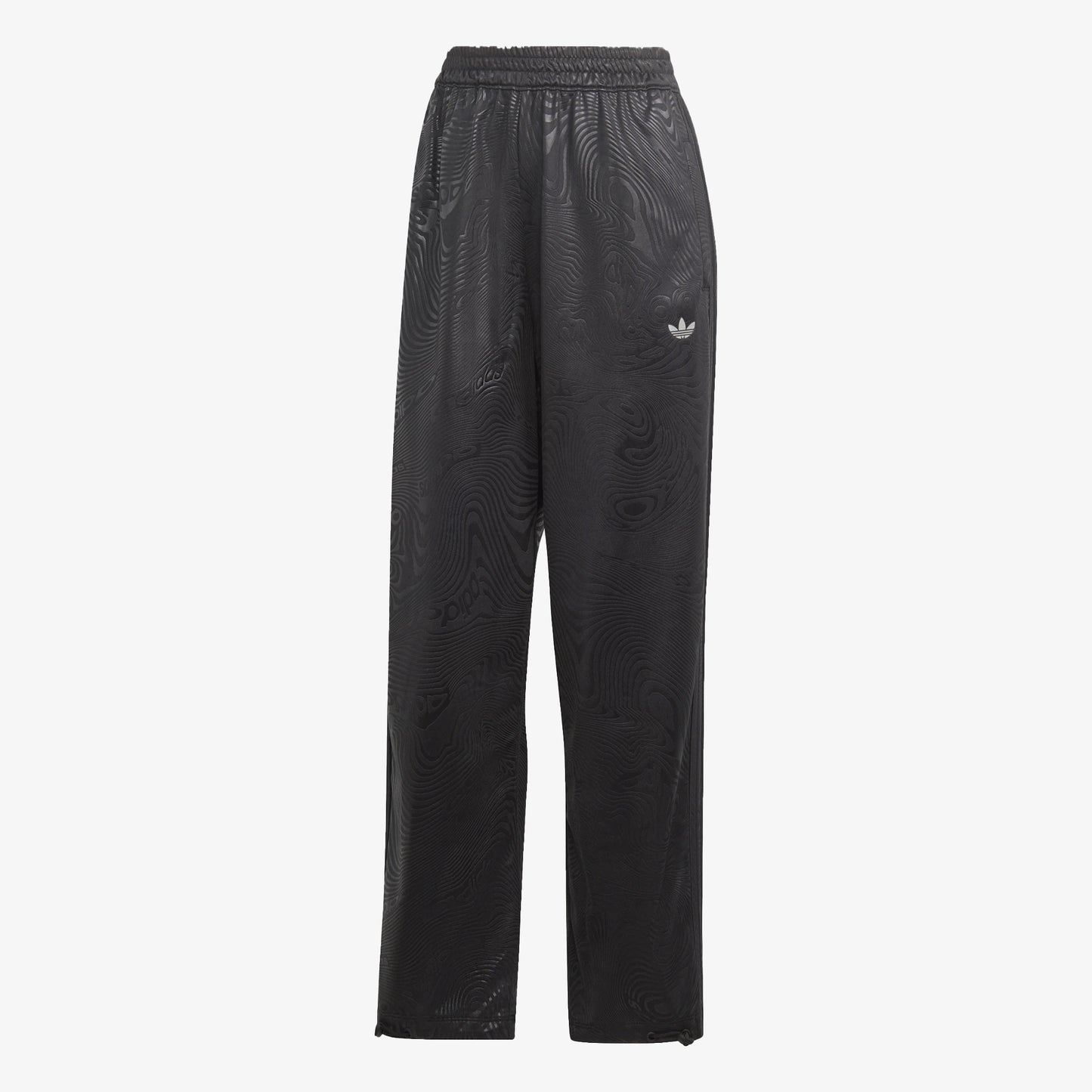 WMN'S MARBLE PRINT FIREBIRD TRACK PANTS 'BLACK'