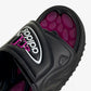 Adidas Originals | REPTOSSAGE SLIDE { CORE BLACK / VIVID PINK