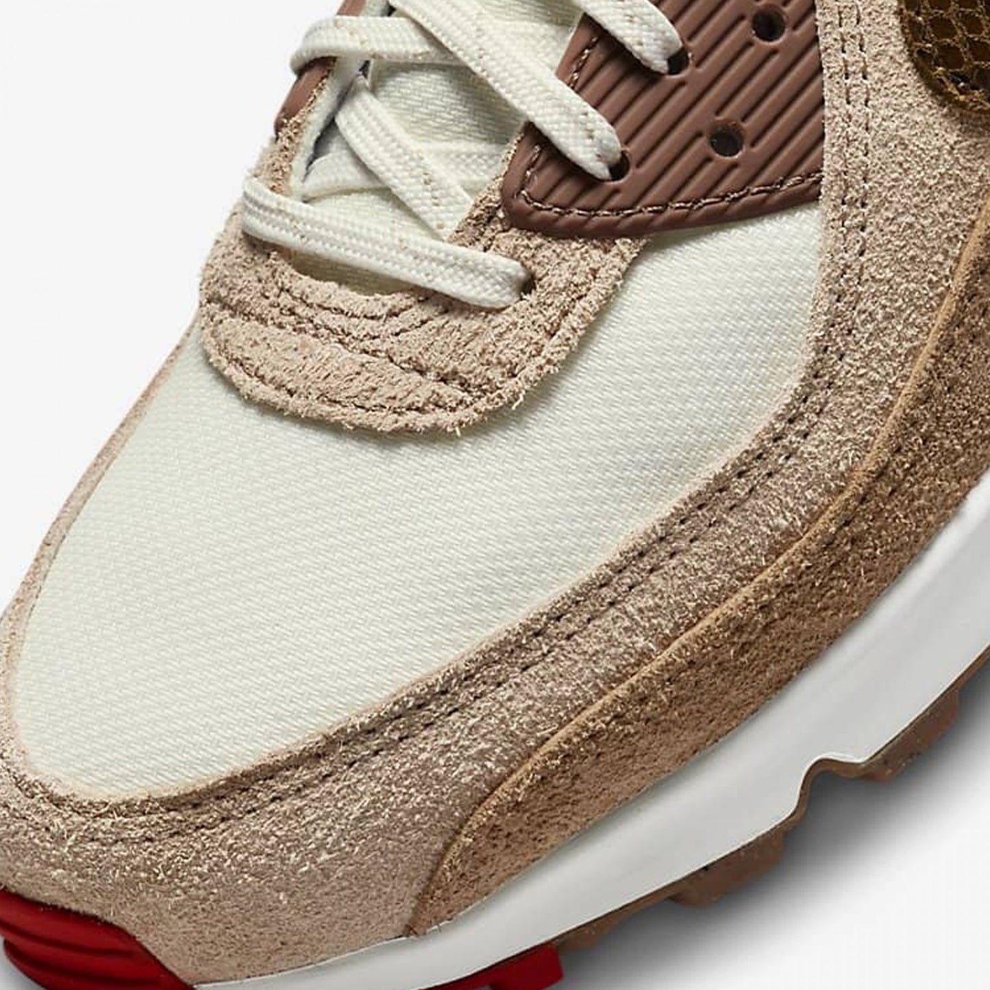 WMN'S AIR MAX 90 AMD 'PALE IVORY/SUMMIT WHITE'