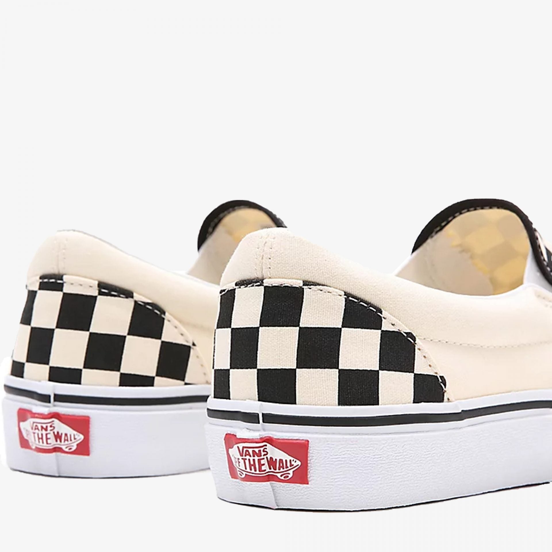 Vans CHECKERBOARD CLASSIC SLIP-ON BLACK/WHITE
