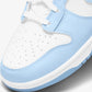 Nike | DUNK HIGH  { WHITE/ALUMINUM