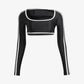 Adidas Originals | LONG SLEEVE BODYSUIT  { BLACK