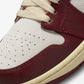 Jordan | AIR JORDAN 1 MID SE  { TEAM RED/UNIVERSITY RED-SAIL-MUSLIN