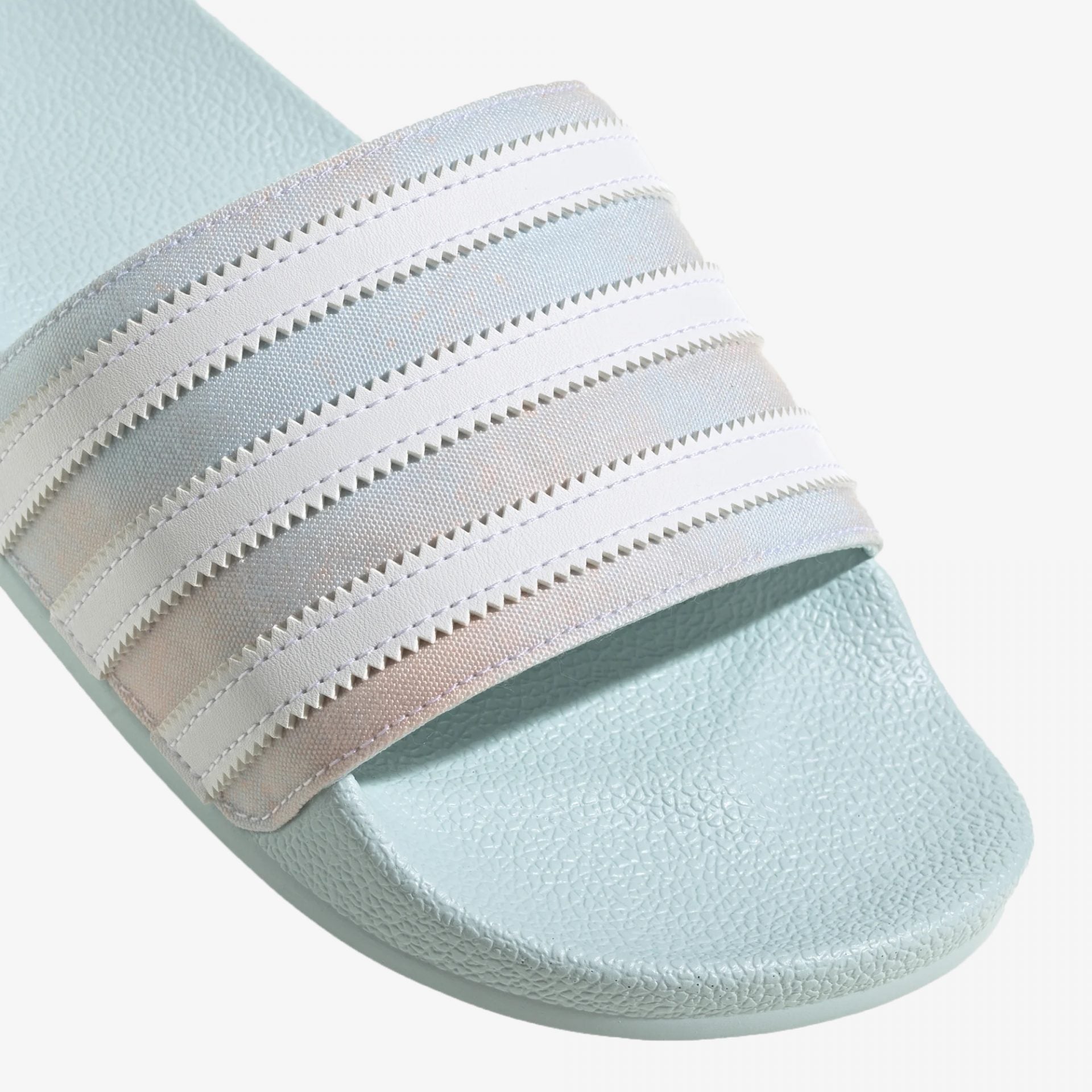Buy Almost Blue Cloud White Adidas Originals Adilette Slides for