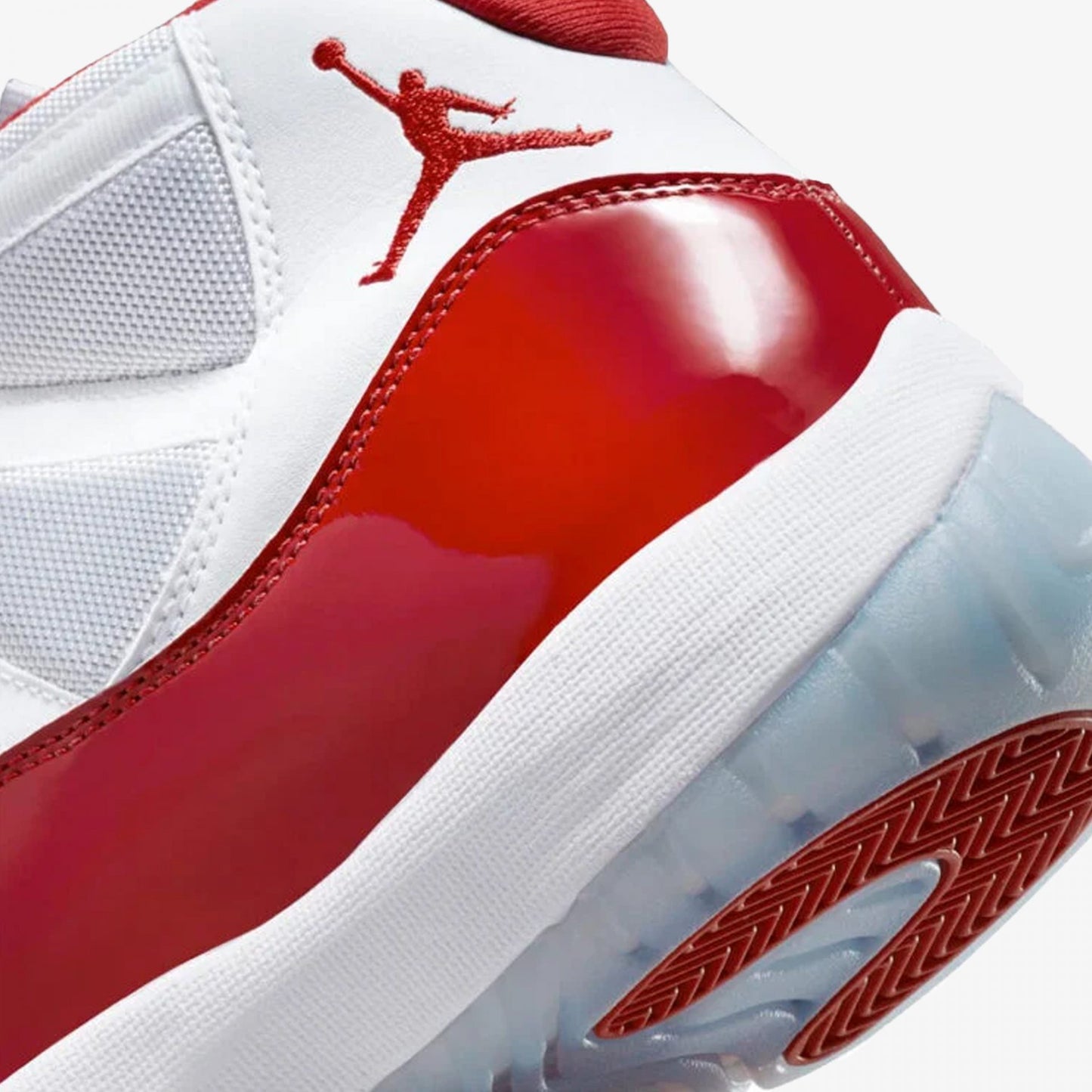 AIR JORDAN 11 RETRO 'WHITE/VARSITY RED-BLACK'