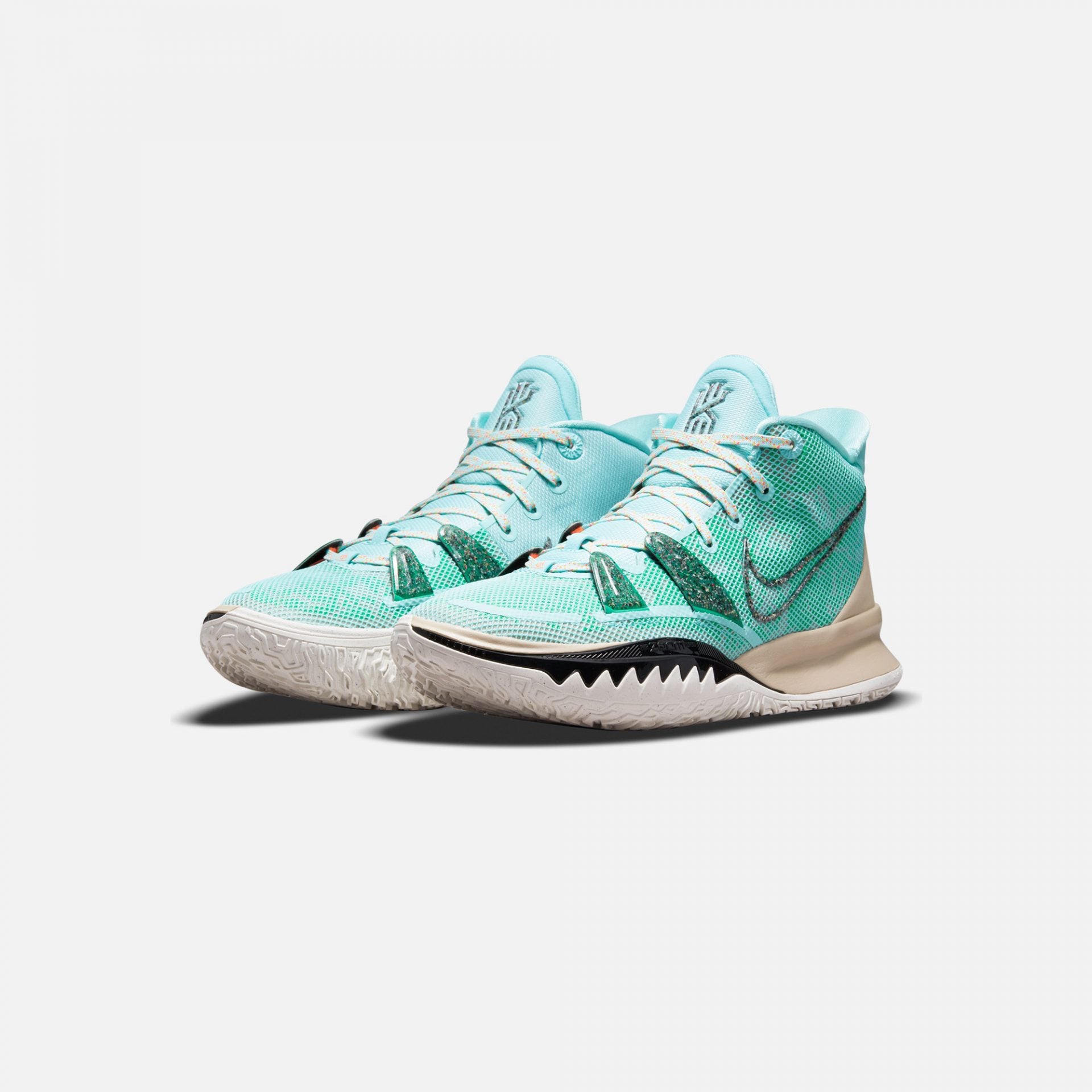 kyrie 7 white mint green
