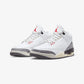 Jordan | AIR JORDAN 3 RETRO  { SUMMIT WHITE/FIRE RED-BLACK-CEMENT GREY