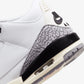 Jordan | AIR JORDAN 3 RETRO  { SUMMIT WHITE/FIRE RED-BLACK-CEMENT GREY