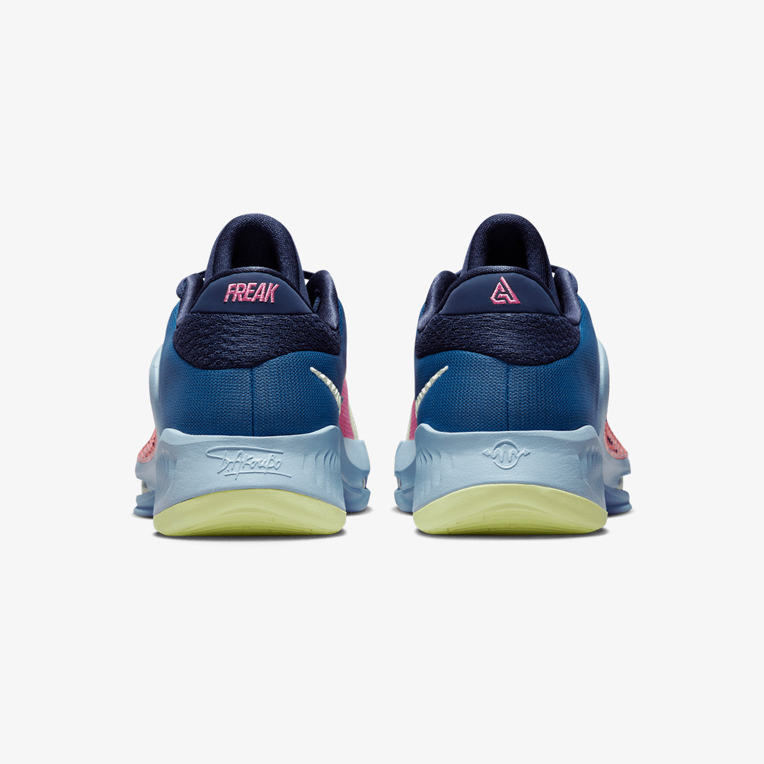 Buy NIKE ZOOM FREAK 4 'DK MARINA BLUE/BARELY VOLT-PINK GAZE