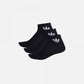 Adidas Originals | MID-CUT CREW SOCKS 3 PAIRS BLACK