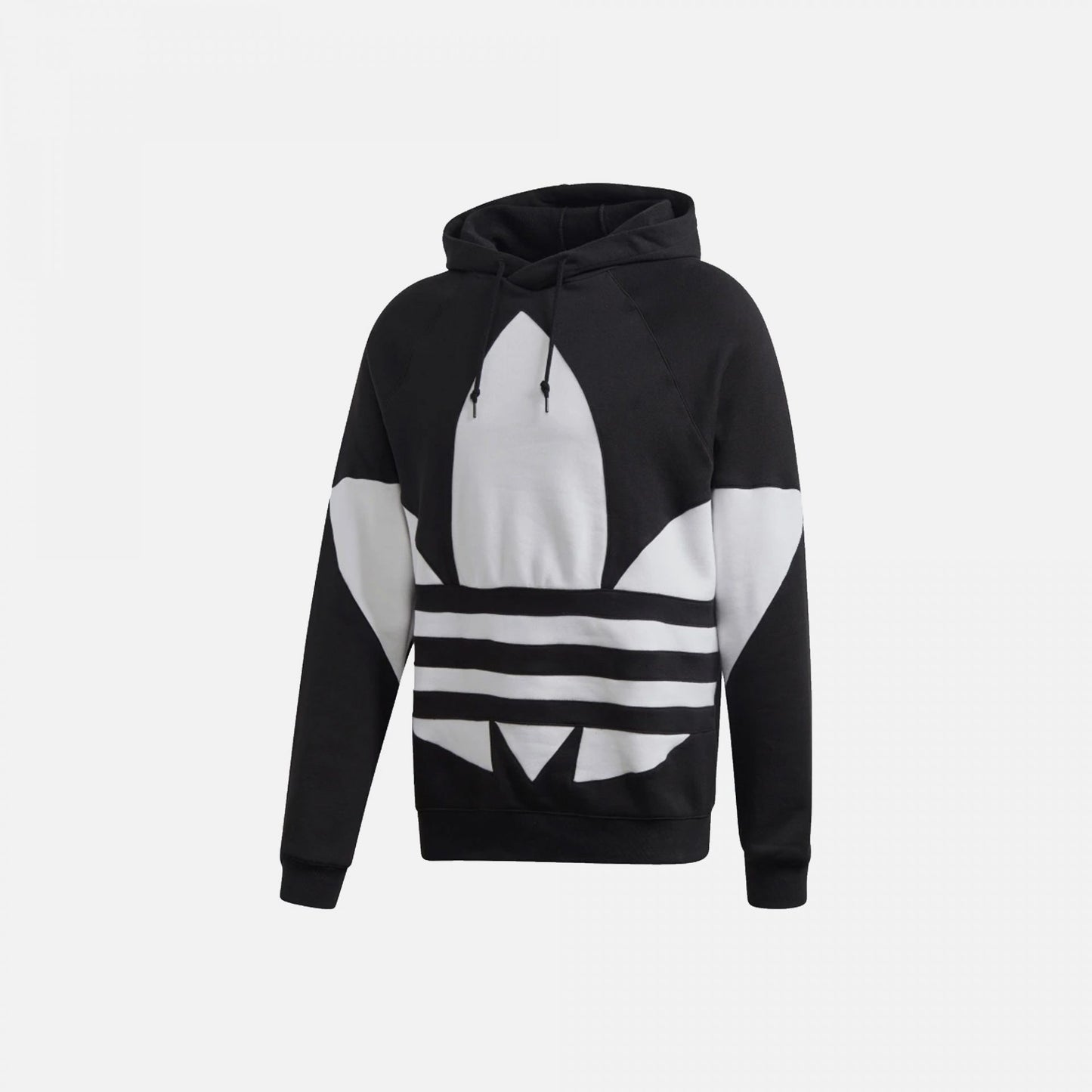 BIG TREFOIL HOODIE BLACK