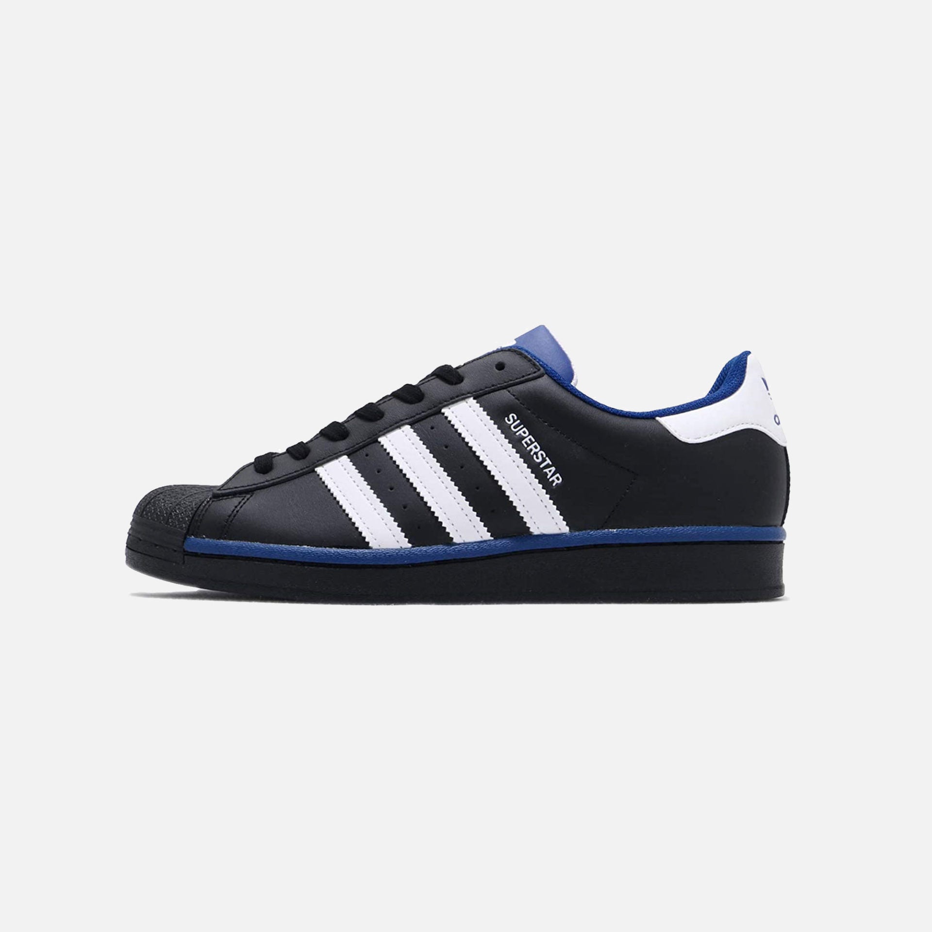 Adidas Originals SUPERSTAR CORE BLACK CLOUD WHITE COLLEGIATE ROYAL