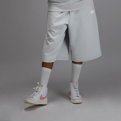 Superkicks | WIDE LEG CROPPED PANTS GLACIER GREY
