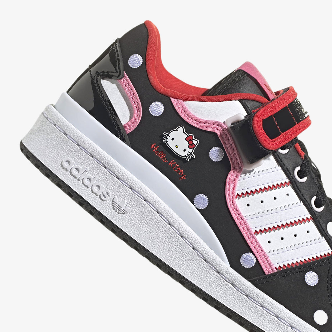 Hello♡ Buy Core Black & Bliss Pink Adidas Hello Kitty forum Low W Shoes