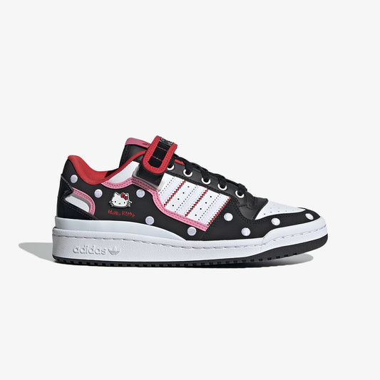 HELLO KITTY FORUM LOW W 'CORE BLACK/BLISS PINK’