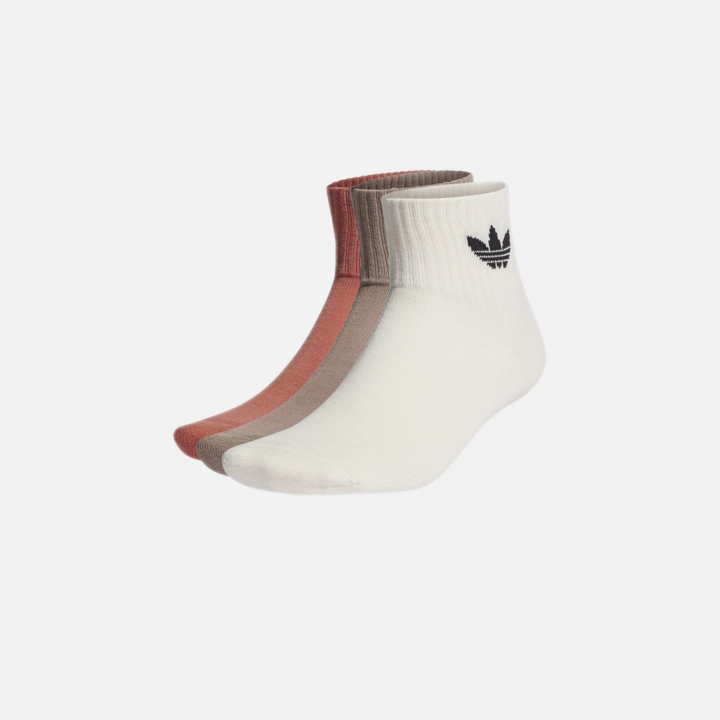 MID-CUT CREW SOCKS 3 PAIRS