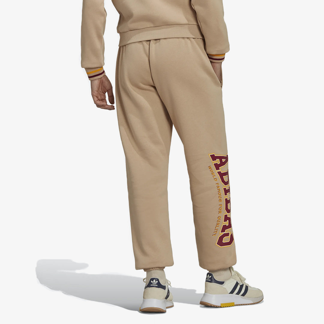VARSITY SWEAT PANTS 'BEIGE'