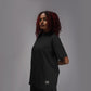 Superkicks | HALF SLEEVED TEE CARBON BLACK