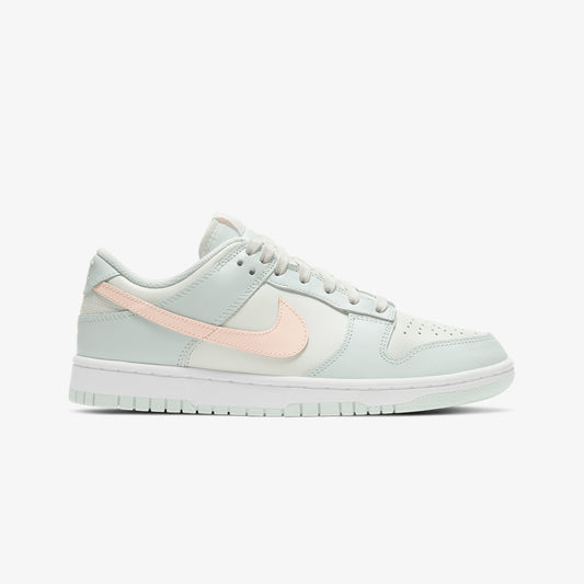 Nike | DUNK LOW  { SAIL/CRIMSON TINT-BARELY GREEN-WHITE