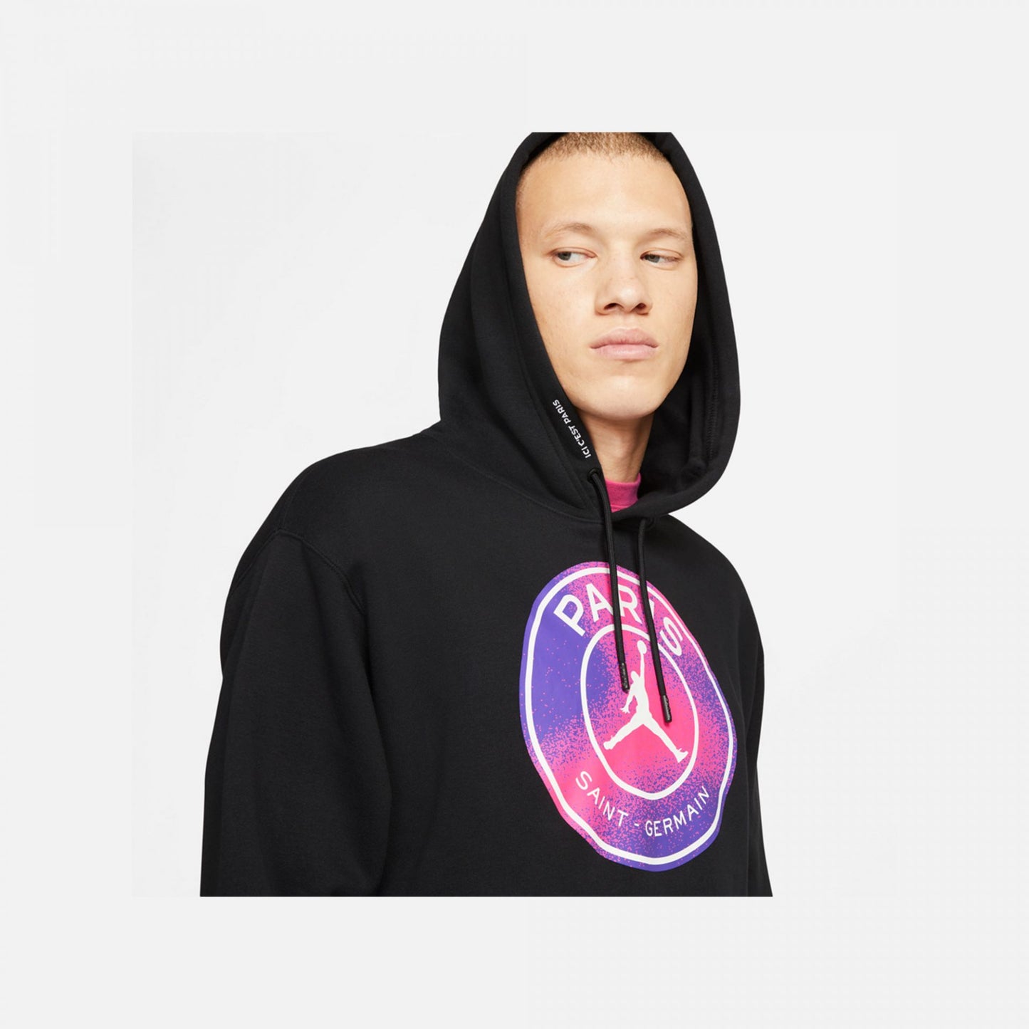 PSG LOGO FLEECE PULLOVER HOODIE