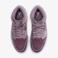 Jordan | AIR JORDAN 1 MID SE  { WHITE/PURPLE SMOKE