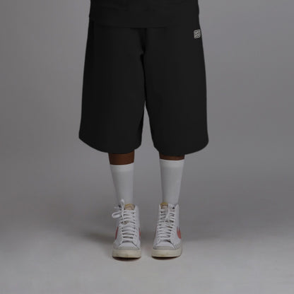 Superkicks | WIDE LEG CROPPED PANTS { CARBON BLACK