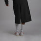 Superkicks | WIDE LEG CROPPED PANTS { CARBON BLACK