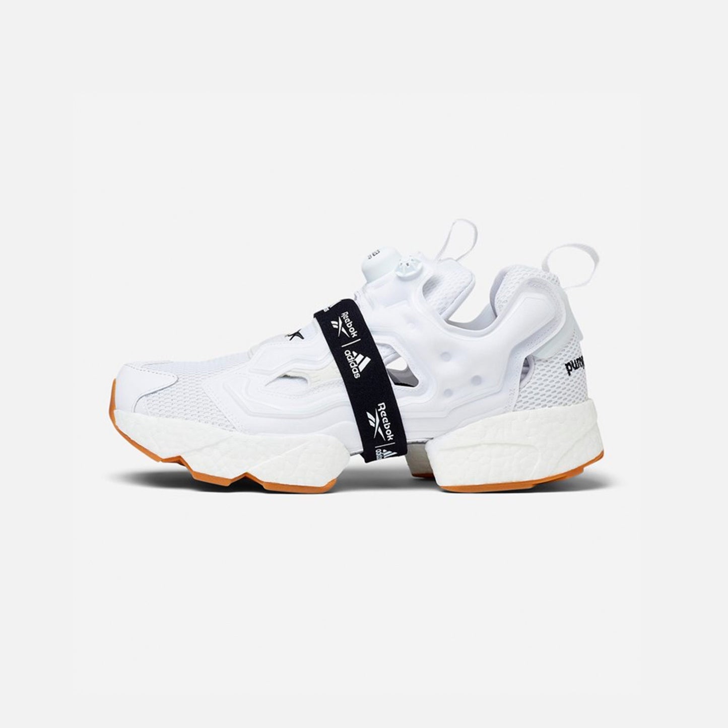 INSTAPUMP BOOST FURY WHITE / RUBBER GUM