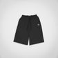 Superkicks | WIDE LEG CROPPED PANTS { CARBON BLACK