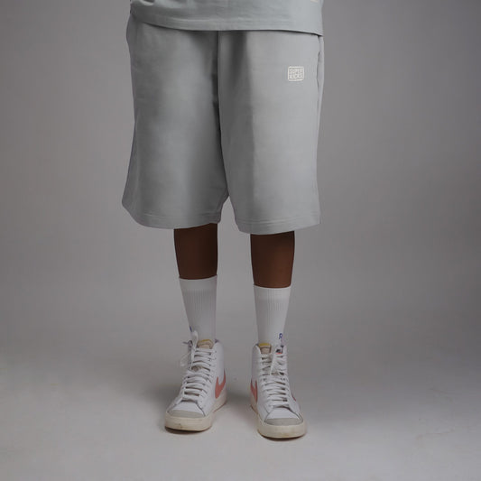 OVER THE KNEE SHORTS GLACIER GREY