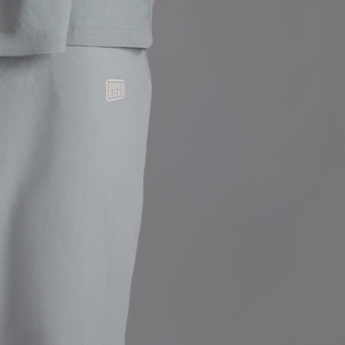 RELAXED FIT JOGGERS GLACIER GREY