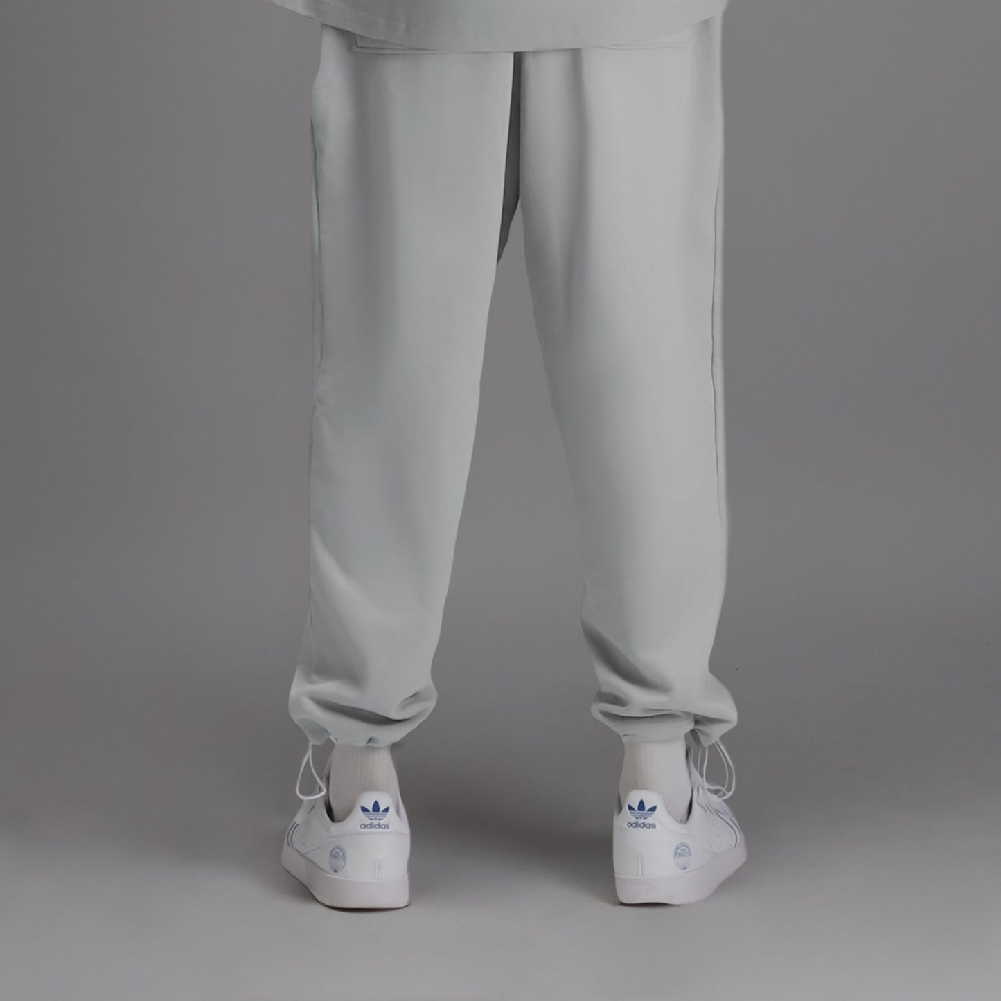 RELAXED FIT JOGGERS GLACIER GREY